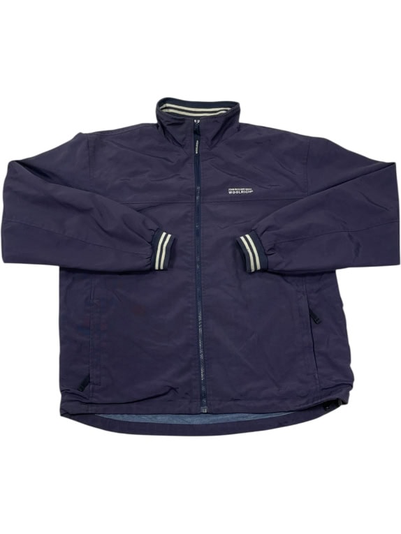 WOOLRICH LIGHTWEIGHT STRIPED JACKET - M