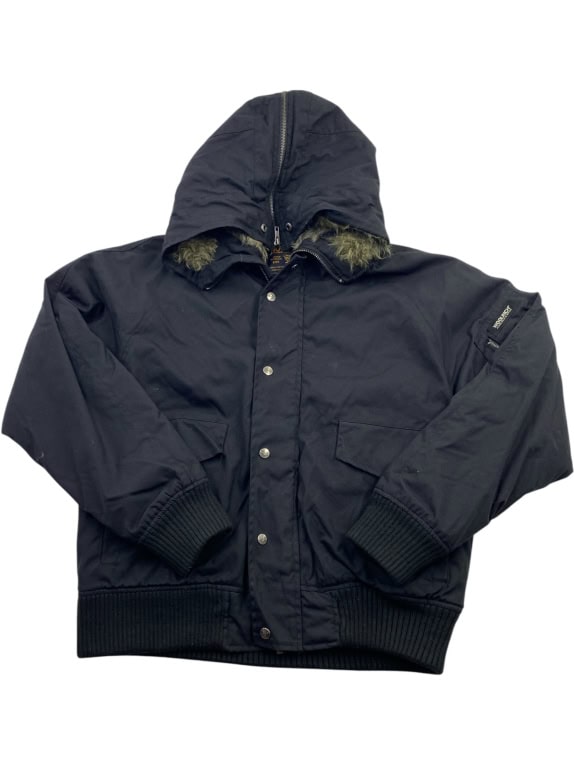 Woolrich Μπουφάν Parka Outdoor Logo Μαύρο Unisex M