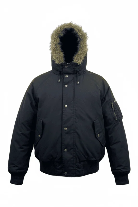 Woolrich Μπουφάν Parka Outdoor Logo Μαύρο Unisex M