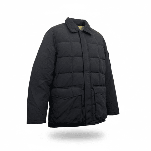 Woolrich Μπουφάν Puffer Casual Λογότυπο Μαύρο Ανδρικό L