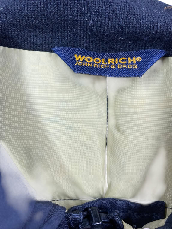 Woolrich Giubbotto Puffer Casual con Logo Nero da Uomo L