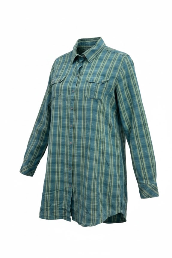 WOOLRICH ΠΟΥΚΑΜΙΣΟ CLASSIC BLUE ΓΥΝΑΙΚΕΙΟ PRE OWNED L