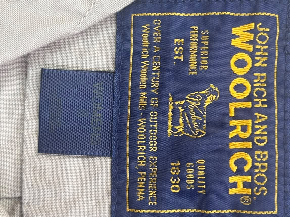 WOOLRICH Πουκάμισο Κοντομάνικο Μπεζ ΓΥΝΑΙΚΕΙΟ M