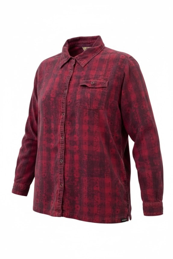 WOOLRICH ΠΟΥΚΑΜΙΣΟ VINTAGE ΚΟΚΚΙΝΟ ΓΥΝΑΙΚΕΙΟ PRE OWNED L