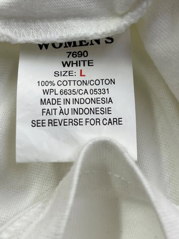 T-shirt Woolrich bianca da uomo L