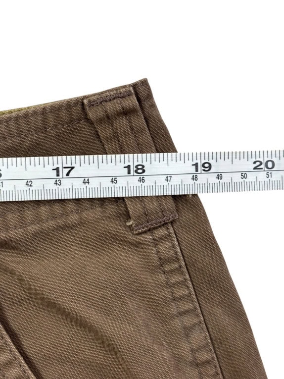 WOOLRICH CARGO SHORTS UTILITY BROWN MENS PRE OWNED XL