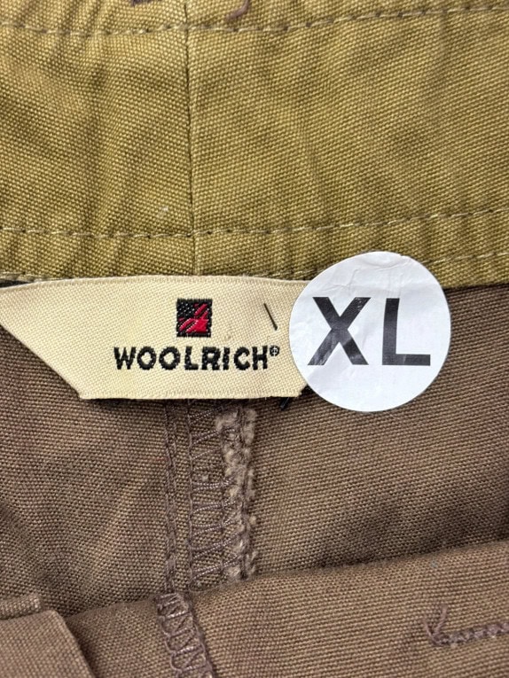 WOOLRICH CARGO SHORTS UTILITY BROWN MENS PRE OWNED XL