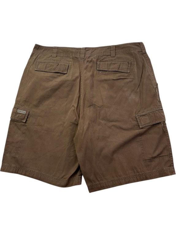 WOOLRICH CARGO SHORTS UTILITY BROWN MENS PRE OWNED XL