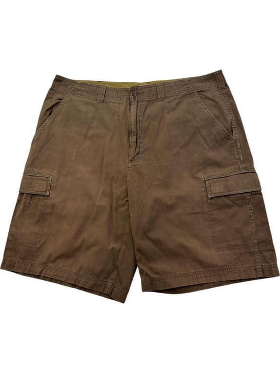 WOOLRICH CARGO SHORTS UTILITY BROWN MENS PRE OWNED XL