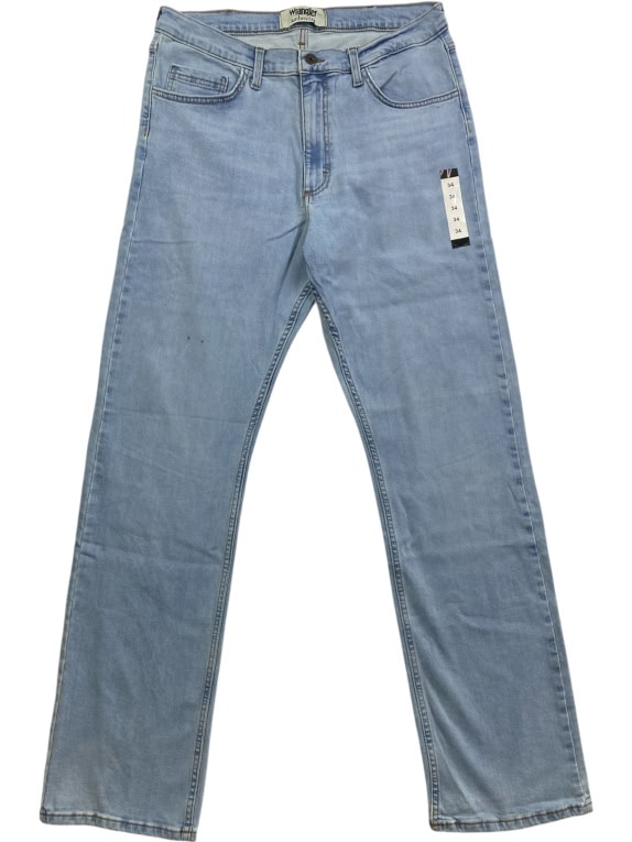 Wrangler Authentics Ανδρικό Jeans Ανοιχτό Μπλε Μέγεθος 34