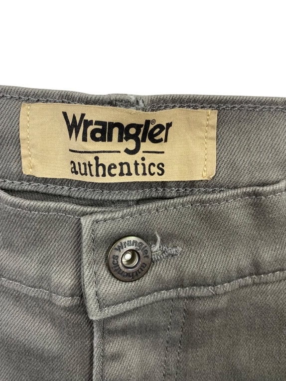 WRANGLER AUTHENTICS ΠΑΝΤΕΛΟΝΙ CASUAL VINTAGE ΛΟΓΟΤΥΠΟ GREY ΑΝΔΡΙΚΟ L