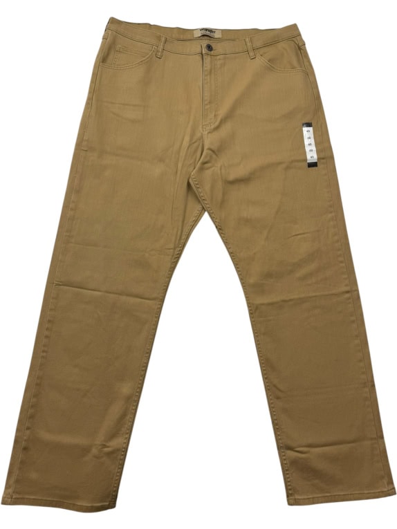 Wrangler Authentics Παντελόνι Chino Casual Logo Μπεζ Ανδρικό 2XL