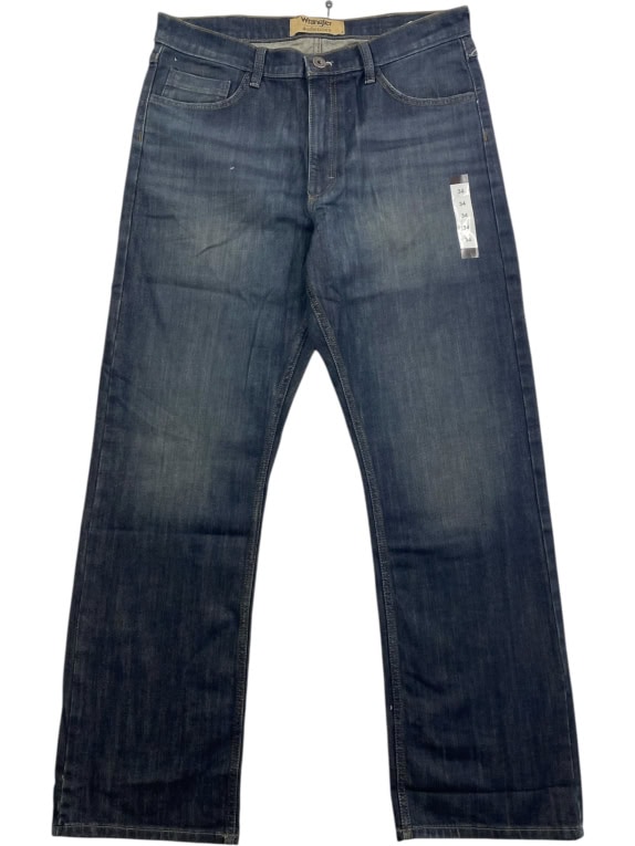 Wrangler Authentics Σκούρο Μπλε Jeans Ανδρικό Μέγεθος 34