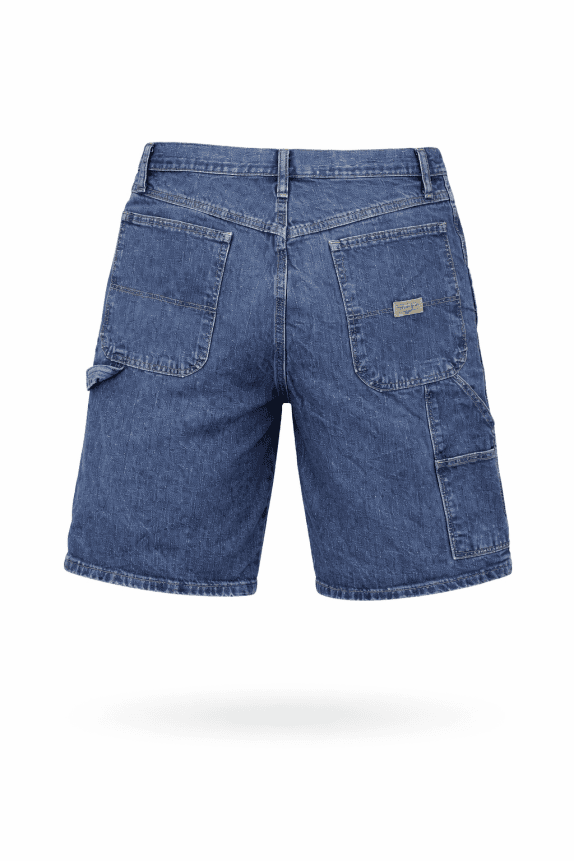 WRANGLER BERMUDA DENIM VINTAGE BLU UOMO PRE OWNED M