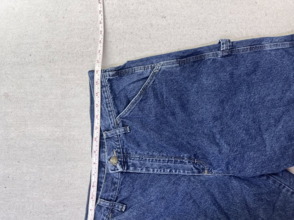 WRANGLER BERMUDA DENIM VINTAGE BLU UOMO PRE OWNED M