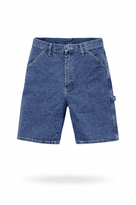 WRANGLER BERMUDA DENIM VINTAGE BLU UOMO PRE OWNED M