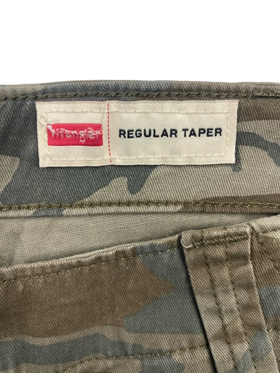 WRANGLER PANTALONE CARGO STILE MILITARE CAMOUFLAGE DA UOMO L