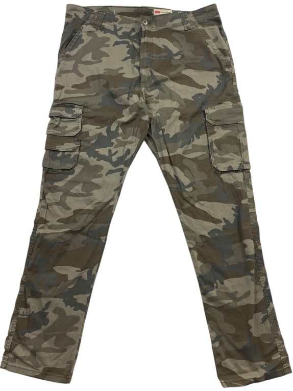 Wrangler Cargo Παντελόνι Regular Taper Camouflage Χακί Ανδρικό XL