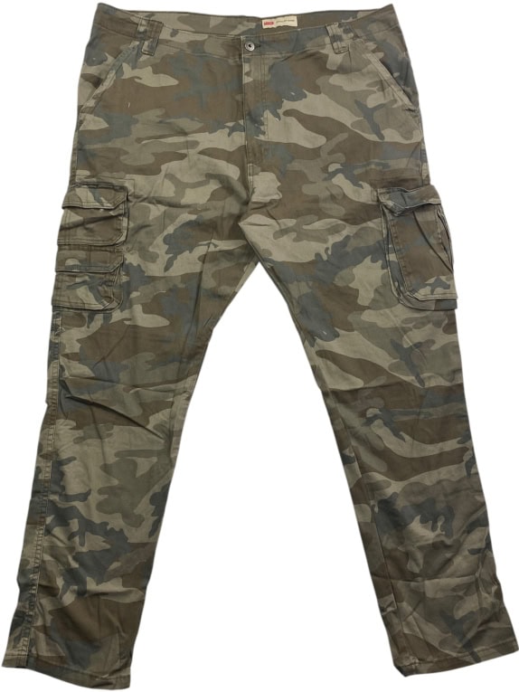 Wrangler Cargo Παντελόνι Regular Taper Camouflage Χακί Ανδρικό 4XL