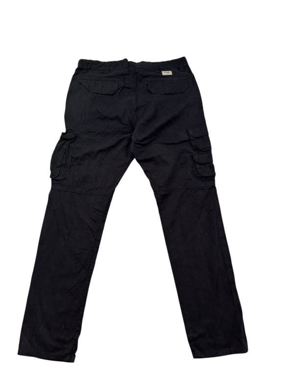 WRANGLER PANTALONI CARGO UTILITY NERO UOMO PRE OWNED XL