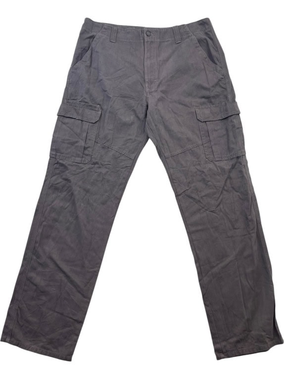 WRANGLER CARGO PANTS UTILITY CHARCOAL MENS PRE OWNED XL