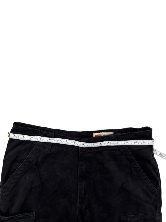 WRANGLER CARGO PANTS WORKWEAR BLACK MEN PRE OWNED M