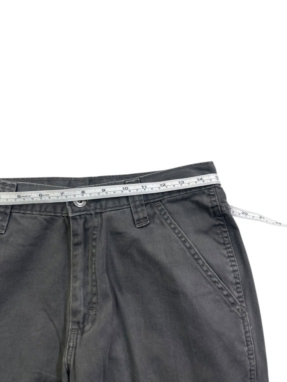 WRANGLER CARGO PANTS MINIMAL CHARCOAL ΑΝΤΡΙΚΟ PRE OWNED XS