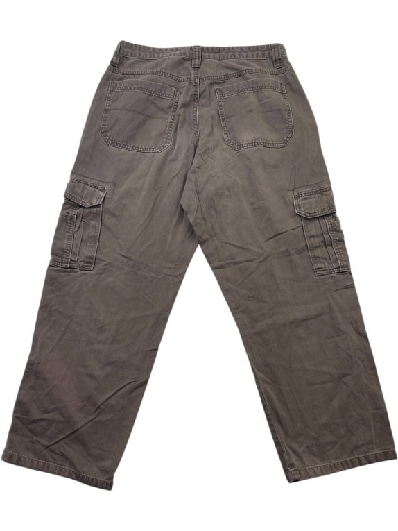 WRANGLER CARGO PANTS UTILITY WASHED BROWN ΑΝΤΡΙΚΟ PRE OWNED S