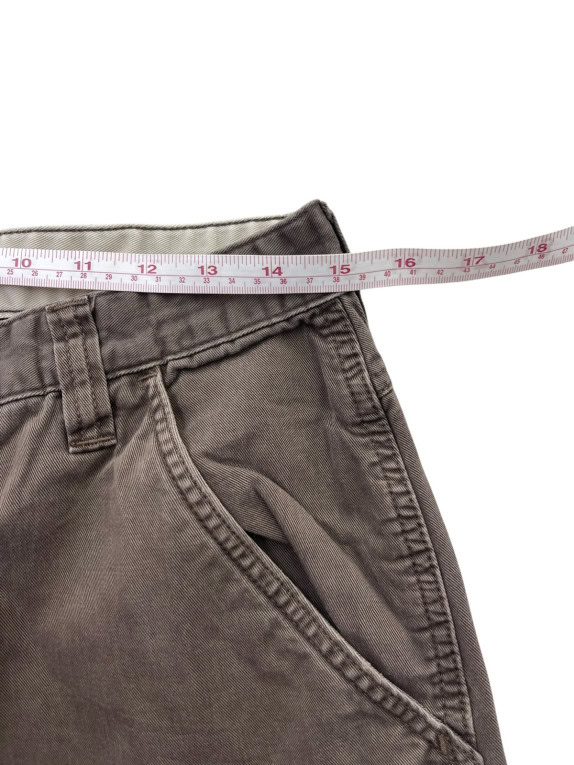 WRANGLER CARGO PANTS UTILITY WASHED BROWN ΑΝΤΡΙΚΟ PRE OWNED S
