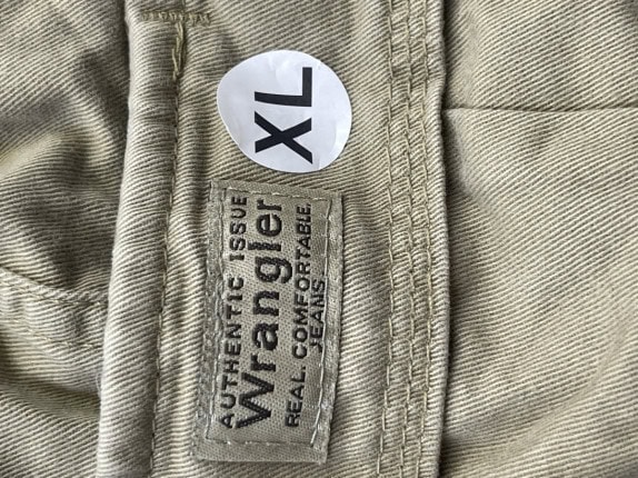 WRANGLER CARGO PANTS WORKWEAR BEIGE ΑΝΤΡΙΚΟ PRE OWNED XL