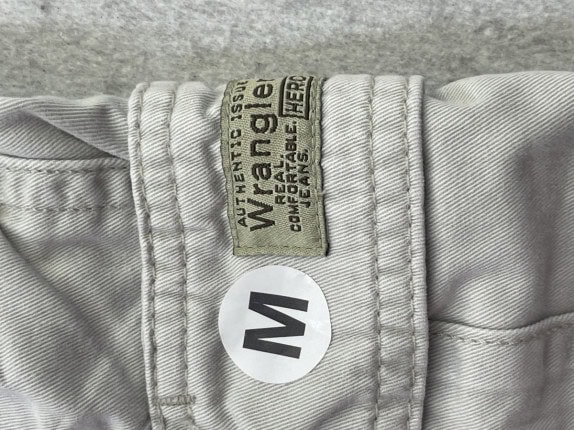 WRANGLER CARGO SHORTS MINIMAL BEIGE ΑΝΤΡΙΚΟ PRE OWNED M