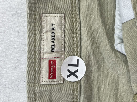 WRANGLER CARGO SHORTS RELAXED FIT BEIGE ΑΝΤΡΙΚΟ PRE OWNED XL