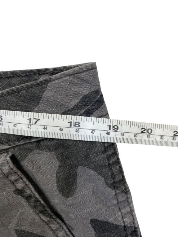 WRANGLER CARGO SHORTS STREETWEAR CAMO GREY ΑΝΤΡΙΚΟ PRE OWNED XL