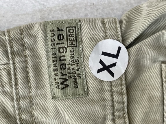 WRANGLER CARGO SHORTS UTILITY BEIGE ΑΝΔΡΙΚΟ PRE OWNED XL