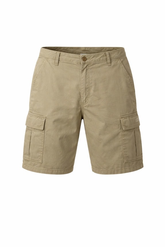 WRANGLER CARGO SHORTS UTILITY KHAKI ΑΝΤΡΙΚΟ PRE OWNED L