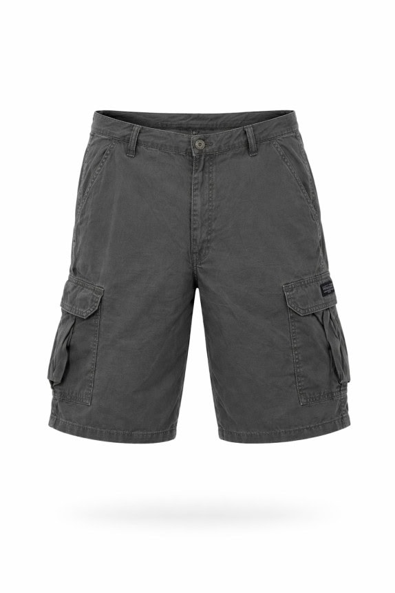 WRANGLER CARGO SHORTS WORKWEAR ΓΚΡΙ ΑΝΤΡΙΚΟ PRE OWNED XL