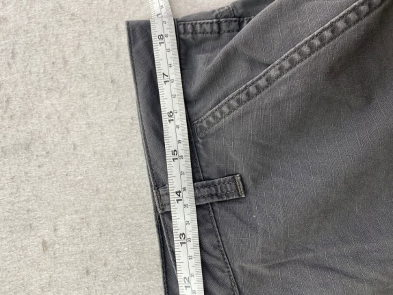 WRANGLER CARGO SHORTS WORKWEAR ΓΚΡΙ ΑΝΤΡΙΚΟ PRE OWNED XL