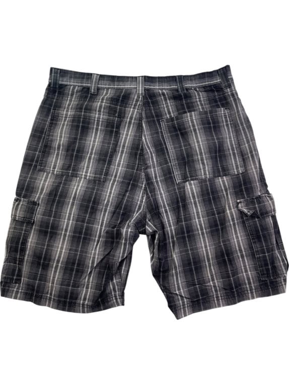 WRANGLER BERMUDA CARGO UTILITY QUADRI CHARCOAL UOMO PRE OWNED XL