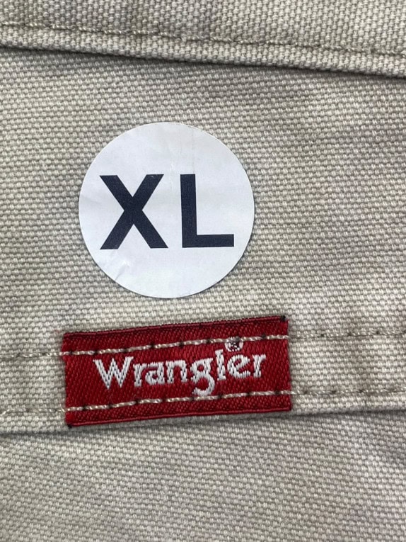 WRANGLER CARPENTER ΣΟΡΤΣ WORKWEAR STONE GREY ΑΝΤΡΙΚΟ PRE OWNED XL