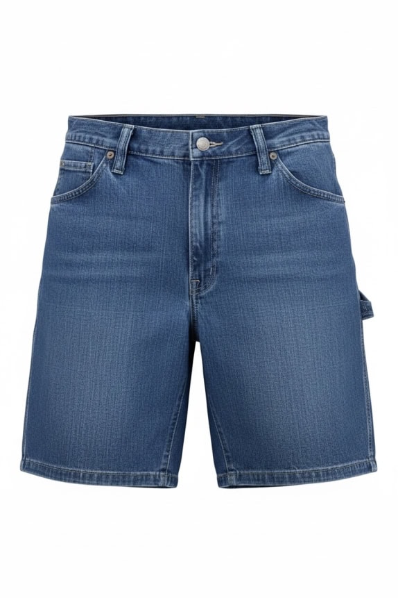 WRANGLER CARPENTER DENIM SHORTS BLUE UNISEX M