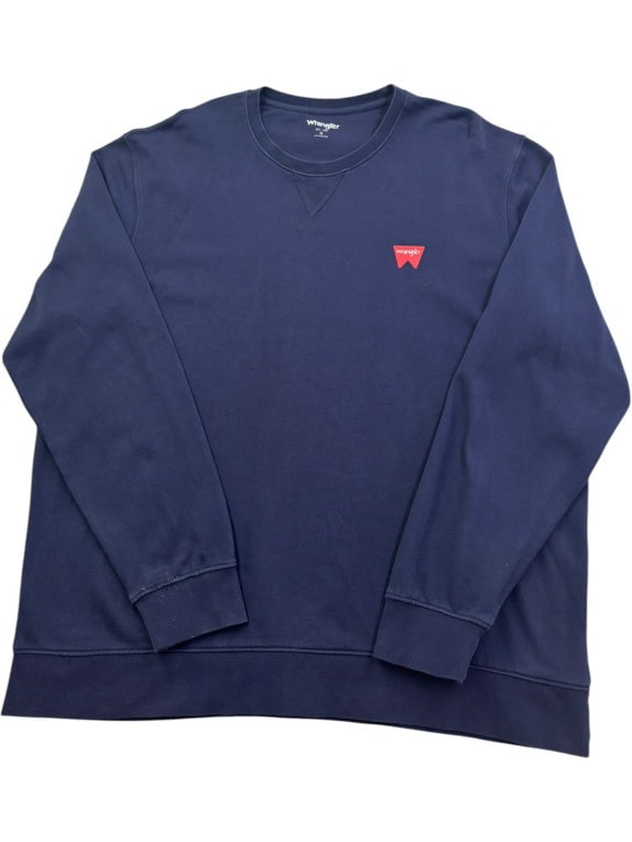 WRANGLER CREWNECK ΦΟΥΤΕΡ MINIMAL NAVY ΑΝΤΡΙΚΟ PRE OWNED XL