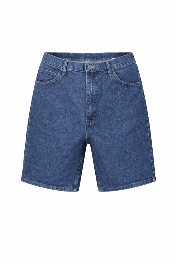 WRANGLER DENIM SHORTS CLASSIC WASHED BLUE UOMO PRE OWNED XL