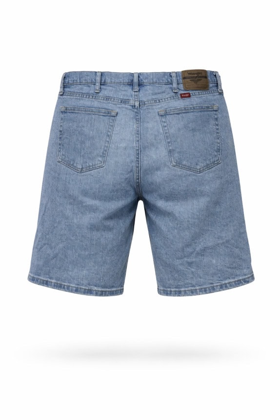 WRANGLER DENIM SHORTS VINTAGE WASHED BLUE ΑΝΤΡΙΚΟ PRE OWNED L