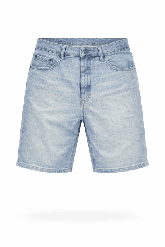 WRANGLER DENIM SHORTS WASHED BLUE ΑΝΤΡΙΚΟ PRE OWNED L