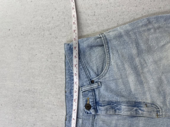 WRANGLER DENIM SHORTS WASHED BLUE ΑΝΤΡΙΚΟ PRE OWNED L