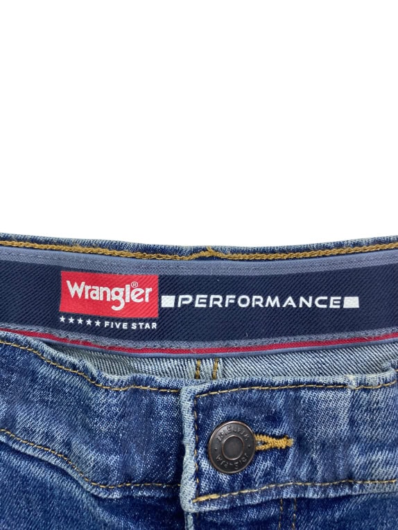 Wrangler Five Star Performance Τζιν Παντελόνι Straight Fit Μπλε Ανδρικό 42 (XXL)