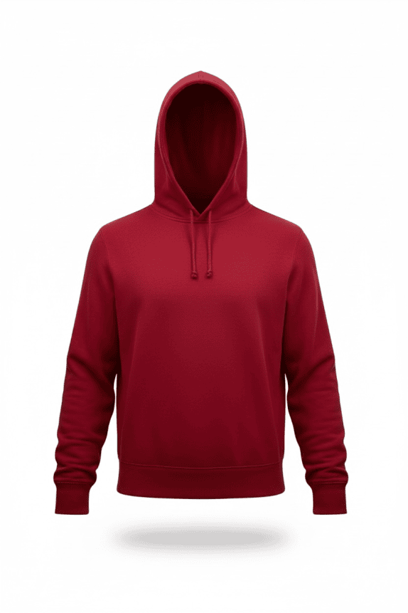 Wrangler Felpa Hoodie Basic Rossa da Uomo M