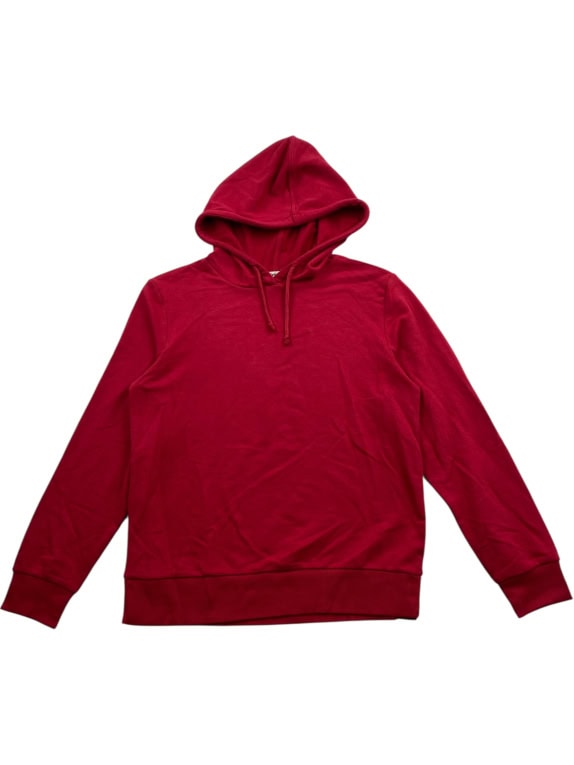Wrangler Felpa Hoodie Basic Rossa da Uomo M