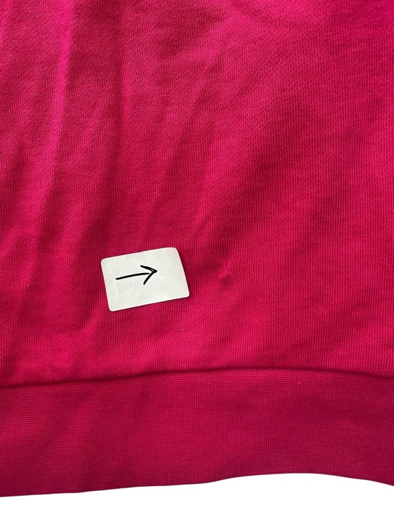 Wrangler Cropped Hoodie Sweatshirt Logo Pink Women’s M