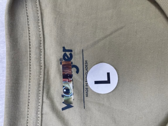 WRANGLER GRAPHIC TEE MINIMAL ΜΠΕΖ ΑΝΤΡΙΚΟ PRE OWNED L